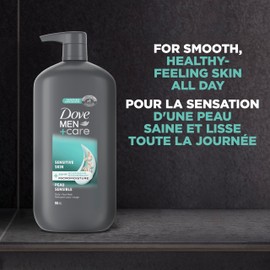 Dove Men + Care Dove Men+Care Sensitive Shield Body and Face Wash with 24-Hour Nourishing Micromoisture Technology Body Wash for Men 950 ml