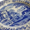Spode 0160 Medium Plate, Blue, 5.9 inches (15 cm), Blue