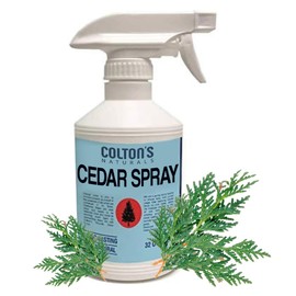 Colton's Naturals Cedar Spray w/Lavender Extract – Non-Chemical Wood Protection – Cedar Wood Scent – Restores Scent Closets & Drawers (32 oz)