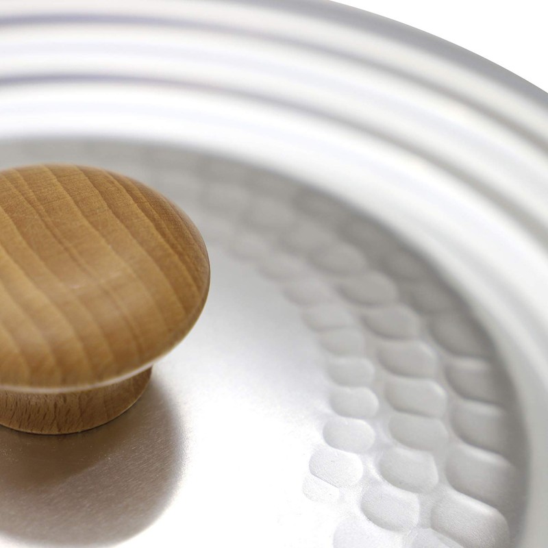 Kyoto Katsugu 4580047177010 Anodized Pot Lid, 6.3 - 7.9 inches