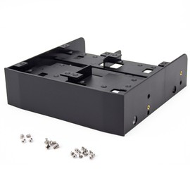OImaster 2.5" / 3.5" HDD / SSD to 5.25" Floppy Drive Bay Computer Mounting Bracket