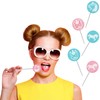 Fruidles Unicorn Tattoo Lollipop Suckers Candy, Great for Goody Party