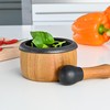 AdHoc MO20 CRUSH Pestle & Mortar | Cast Iron/Acacia Wood