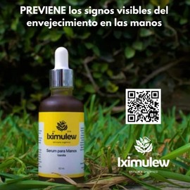 Serum para Manos Iximulew para Prevenir el Envejecimiento y Aumentar la Firmeza de la Piel (50 ml, Natural)