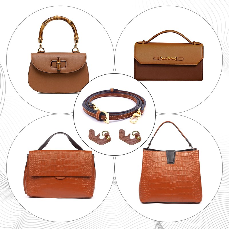 Strap compatible for Longchamp Mini Bag,Handbags Straps with Gold Hardware,