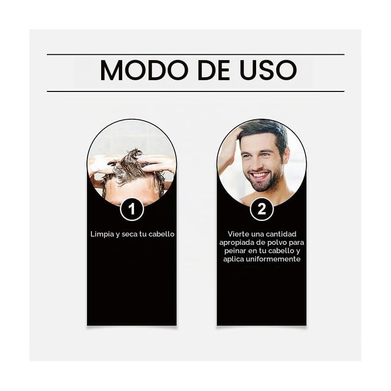 Polvo Texturizador y voluminizador para Cabello, efecto Volumen y Mate,