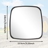 YnGia Truck Mirrors, 9.4"x9.2" Wide Angle Tractor Mirrors Rear View