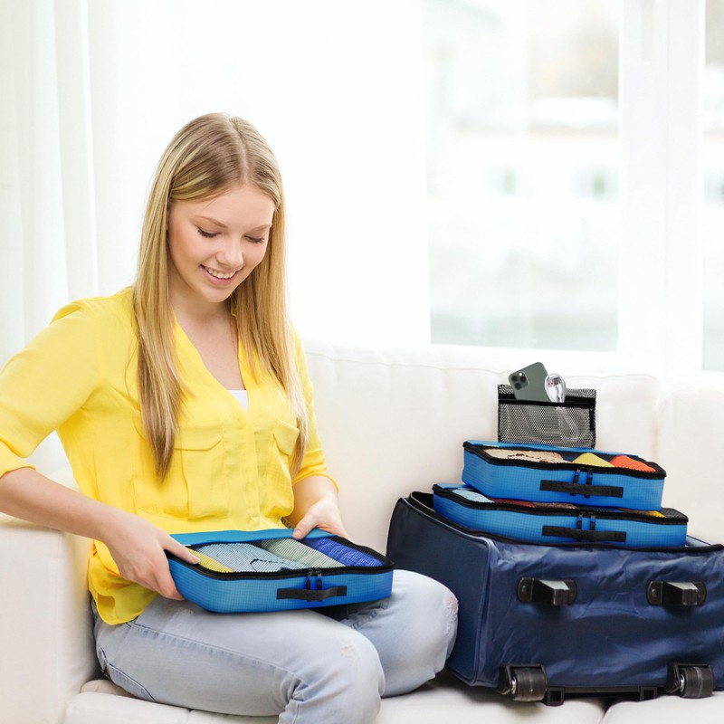 OW-Travel Suitcase Organiser Set Packing Cubes