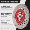 FOCSTOL Diamond Cutting Grinding Disc - 4.5 Inch(115mm) Double Side