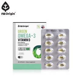 Enget Origin Green Omega 3 Vitamin D 6 boxes 6 months supply / 엔젯오리진 그린 오메가3 비타민D 6박스 6개월분