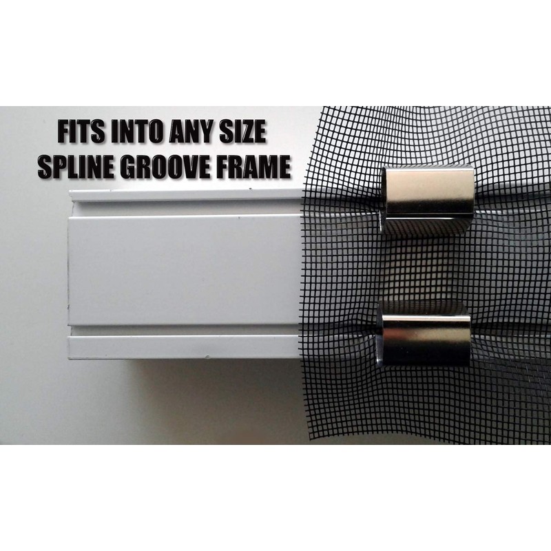 Screen Installer Clips – 20 Pack for Rescreening Patio, Lanai,