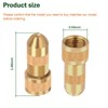 Brass Adjustable Cone Nozzle for Sprayer Parts, Industrial Sprayer Nozzels