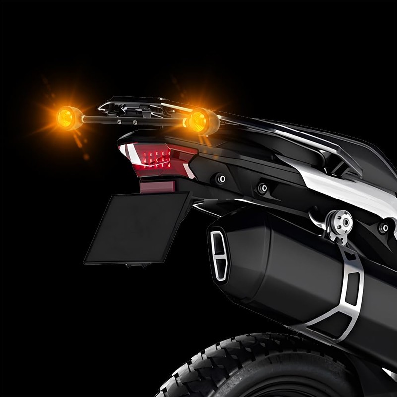 Motorcycle Retro Vintage Cruiser Rear Turn Signal Light, Tail Rear