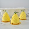 Restaurantware Pastry Tek Silicone Pineapple Baking Mold - 8-Compartment -