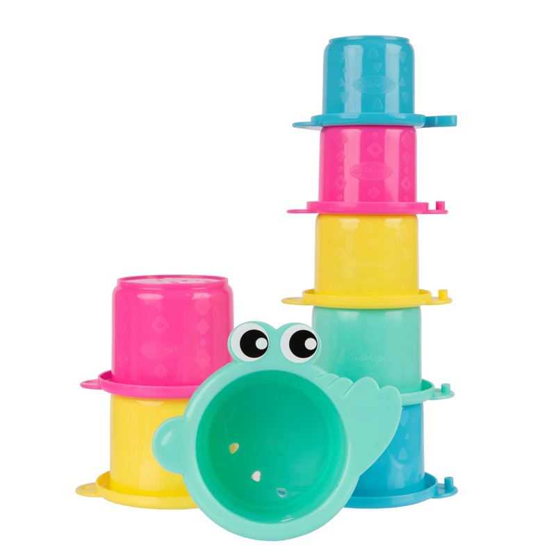 Playgro Crocodile Stacking Cup, Baby Stacking Cup, Children's Stacking Cup,