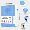 PERCUN Lined Journal Notebook for Men & Women, 160 Pages