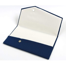Fukusa Japanese Wrapping Cloth for Kinpu (Japanese Gift Envelopes), Weddings, Usable for Both Congratulations and Condolences, Plain, Ceremonial Occasions, Made in Japan, Magnetic Hook Type, 5. Prussian Blue