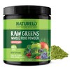 NATURELO NATURELO Raw Greens Superfood Powder - Unsweetened - Boost