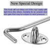 10 inch Stainless Steel 304 Heavy Duty Cabin Hook and