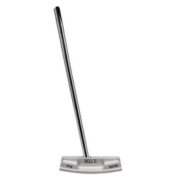 Bell Upright Lie (79 Degrees) 410 No-Offset Toe Balance Putter with Matte Finish -Right Handed- with Winn Jumbo Grip (34 Inches (Standard))