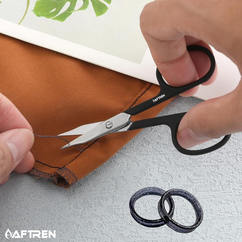 AFTREN Curved Nail Scissors Cuticle Scissors Nails Toenails Brand Quality