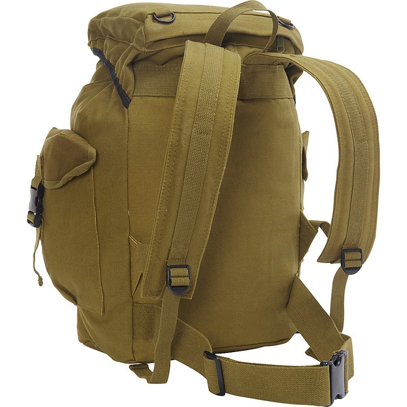 Fox Outdoor Products Australian Style Rucksack, Black, 19 x 18