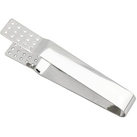 Stainless Steel Tea Bag Tongs Tea Bag Squeezer Clips Kitchen Bar Tools Exquisite Workmanship and Attraction, Silver