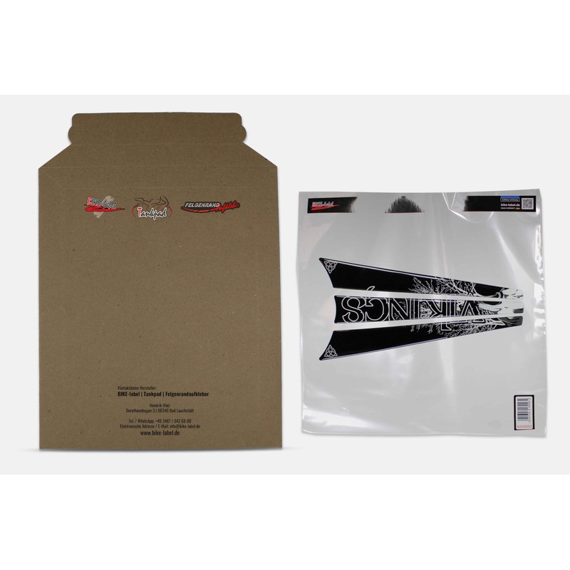 Tankpad Motorcycle Gel Protection Pad Compatible with Kawasaki Vikings Wolf