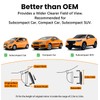 HmmtyRack Rear View Mirror, Chrome Anti-glare Panoramic Rear Mirrors Universal