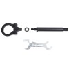 carpart2021 Black Alloy Track Racing Aluminum Tow Hook Ring For