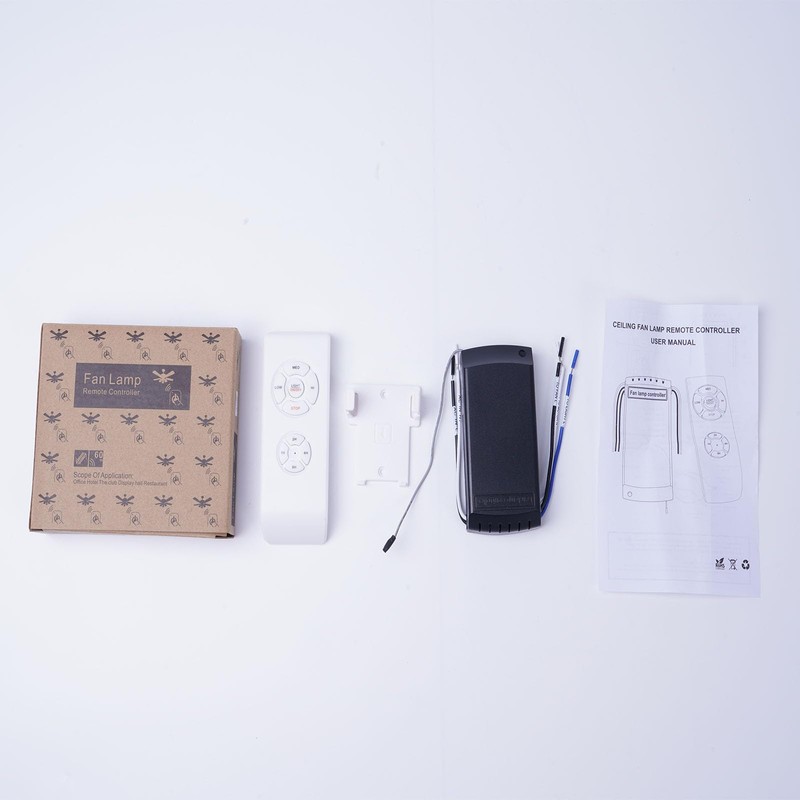 KPIBEST Ceiling Fan Remote Control Kit, Small Size Universal Ceiling