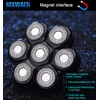 Universal Magnetic 7 Blades for Freebird Freedom Head Shaver and
