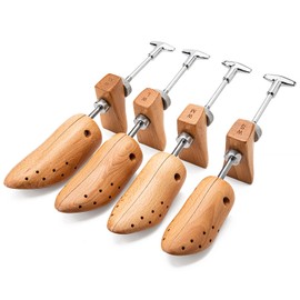 kilocircle Shoe Stretcher for Women 1 Pack| Loosens Tight Shoes with Strong Wood & Metal Construction (Women's x-large(US 10.5-12))