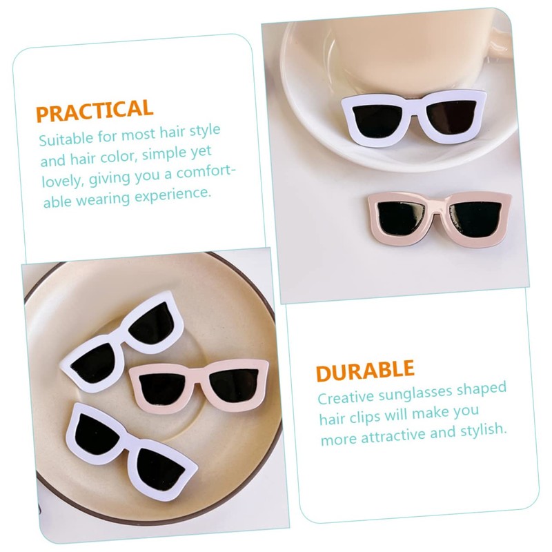 PACKOVE 6pcs Funny Hairpins Creative Hair Clips Hairpin for Women