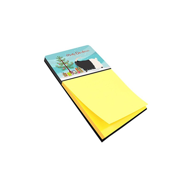 Caroline's Treasures Welsh Black-Necked Goat Christmas Sticky Note Holder, Multicolor