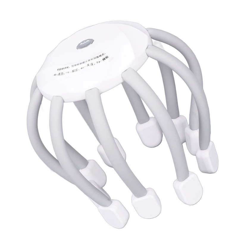 Electric Claw Head Massager with Heating 4 Modes Red LED