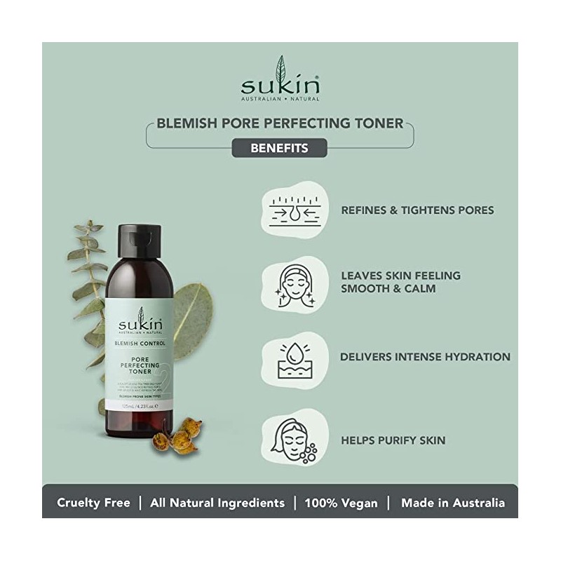 Sukin Blemish Control Pore Perfecting Toner 125ml