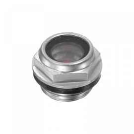 sourcing map Air Compressor Oil Level Indicator Sight Glass M16 x 1.5 mm Liquid Indicator Window