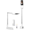 SupeDesk Phone Stand for Recording,with LED Light,Selfie Stand,Portable Extendable Phone