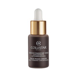 Collistar Gocce Magiche Viso, Autoabbronzante Concentrato Meno di 1 h, Siero Viso Illuminante, Abbronzatura Intensa Naturale, Antimacchia, Idratante, Antiage con Vitamina E a Lunga Durata 10 ml