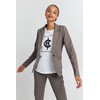 ICHI IHKATE Women's Blazer Short Blazer Jacket with Stretch and