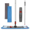 FAYINA Floor Mop Microfiber Cleaning System - Washable Scrubbing and