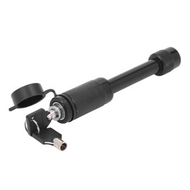 Ausla Trailer Hitch Lock, 5/8 Inch Trailer Hitch Lock, Zinc Alloy Lock Slider Tube, Keyless Press (TYTCS75B (Black))