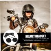 MAGICLULU Motorcycle Helmet Audio System Ergonomic Earphone with Windproof Noise