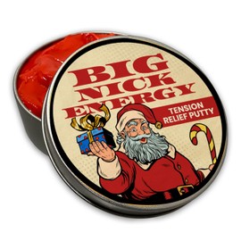 Big Nick Energy Stress Putty - Squeeze Away Tension - Premium Therapeutic Putty - Christmas Gag Gift for Mens Stocking Stuffers