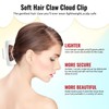 4Pcs Claw Clip, Silicone Hair Clips for Women, Cozy Clip