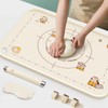 COOKSTYLE 34x24 Inch Extra Thick Silicone Pastry Board, Silicone Baking