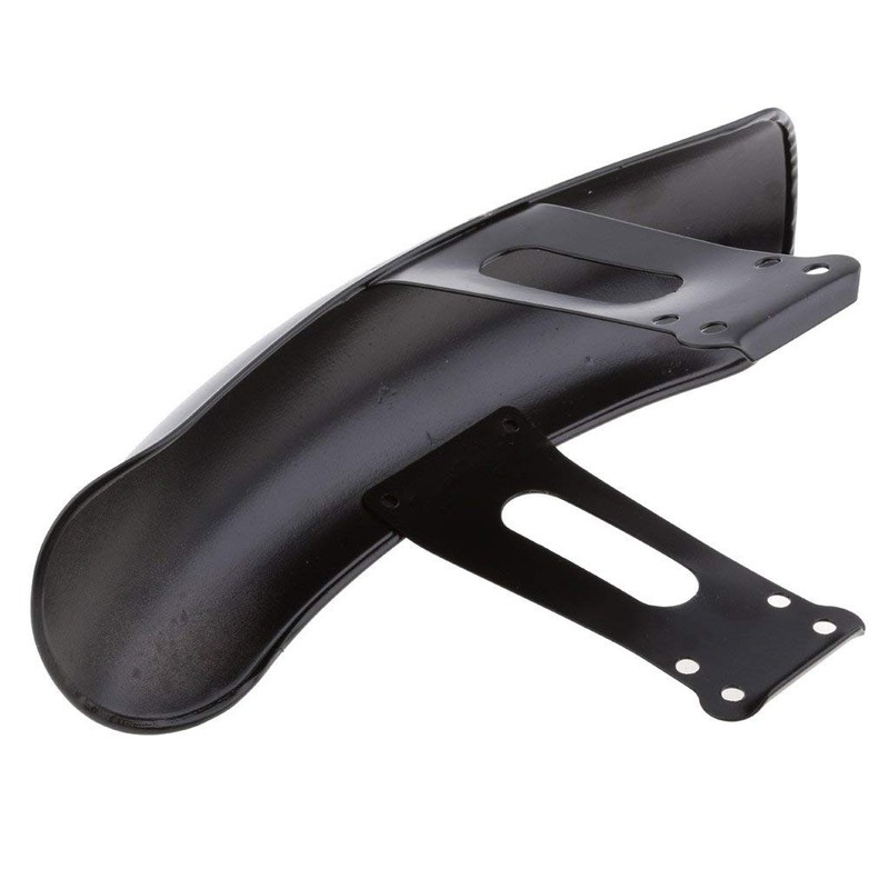 Karun for Honda CG125 Stainless Steel Front Fender/Mudguard/Mudguard (Black)