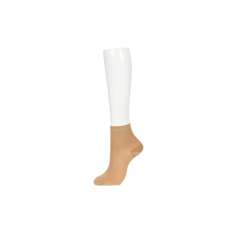 Fukusuke Crew 340Q4231 Women's Soft and Comfortable Solid Color Nylon
