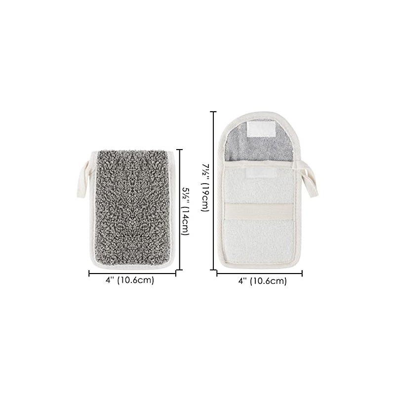 Linkidea 3 bolsas protectoras de jabón, bolsa de jabón exfoliante